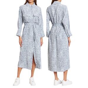 ENA PELLY Snake Waist Tie Utility Shirt Dress in the Size AUS 12/USA 8